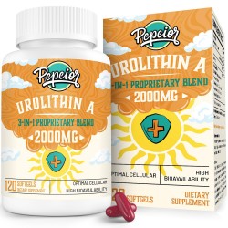Pepeior Urolithin A Supplement 2000MG, Antioxidants 120 Softgels Pepeior Urolithin A Supplement 2000MG, Antioxidants 120 Softgels