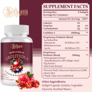 Sveikata Urolithin A Supplement with Probiotic & Pomegranate Extract, 1500mg 120 Softgels Sveikata Urolithin A Supplement with Probiotic & Pomegranate Extract, 1500mg 120 Softgels